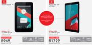 Vodacom Smart Tab 3G 7"+ Vodacom Power Tab 10" VF1296-On A 500MB