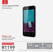 Vodacom Smart Speed VF795 Smartphone-On A Flexi 55