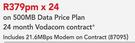 Acer Aspire R3 2-In-1-On 500MB Data Price Plan