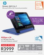 HP Stream 360 2-In-1-On 1GB Data Price Plan