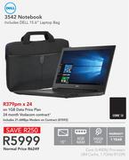 Dell 3542 Notebook-On 1GB Data Price Plan