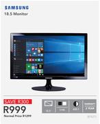 Samsung 18.5" Monitor