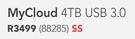 WD MyCloud 4TB USB 3.0