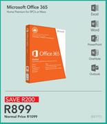 Microsoft Office 365 Home Premium for 5 PC's or Macs