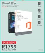 Microsoft Office Home & Student 2016 Medialess