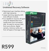 Lumin Undeleted Recovery Software