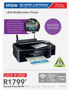 Espon L365 Multifunction Printer