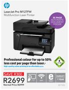HP LaserJet Pro M127FW Multifunction Laser Printer