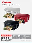 Canon MG3640 Inkjet Photo Printer-Each