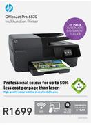 HP OfficeJet Pro 6830 Multifunction Printer