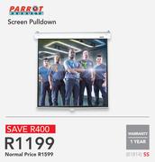 Parrot Screen Pulldown