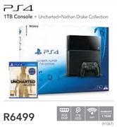 PS4 1TB Console + Uncharted=Nathan Drake Collection
