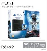 PS4 1TB Console + Star Wars Battlefront