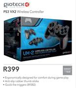 Gioteck PS3 VX2 Wireless Controller