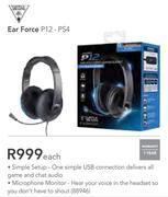Ear Force P12-PS4 - Each
