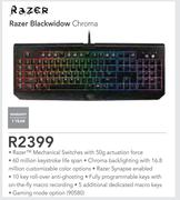 Razer Blackwidow Chroma