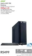 Acer Aspire AXC 704 Desktop