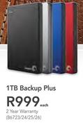 Seagate 1TB Backup Plus-Each