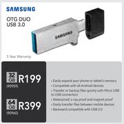Samsung 64GB OTG Duo USB 3.0
