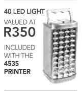 40 LED Light With 4535 Printer