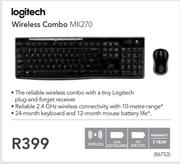 Logitech Wireless Combo MK270