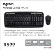 Logitech Wireless Combo MK330