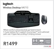 Logitech Wireless Desktop MK710
