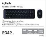 Logitech Wireless Combo MK220-Each