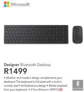 Microsoft Designer Bluetooth Desktop