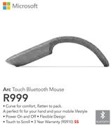 Microsoft Arc Touch Bluetooth Mouse