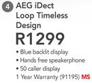 AEG iDect Loop Timeless Design