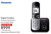 Panasonic Digital Cordless Answering System KX-TG6821SAB