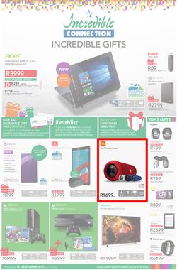 Incredible Connection : Incredible Gifts (16 Dec - 24 Dec 2015), page 1