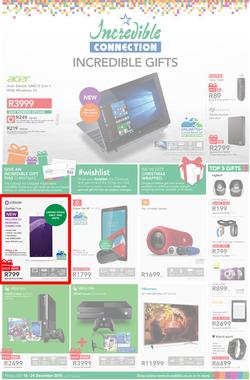 Incredible Connection : Incredible Gifts (16 Dec - 24 Dec 2015), page 1
