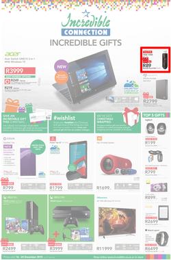 Incredible Connection : Incredible Gifts (16 Dec - 24 Dec 2015), page 1