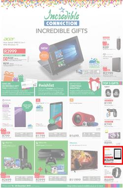 Incredible Connection : Incredible Gifts (16 Dec - 24 Dec 2015), page 1