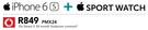 Apple iPhone 6S Plus 16GB+ Sport Watch-On Smart S