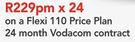 Sony Xperia M4 Aqua-On A Flexi 110 Price Plan