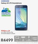Samsung Galaxy A3 LTE Smartphone-On A Flexi 110 Price Plan