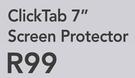 Clicks Tab 7" Screen Protector