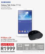 Samsung Galaxy Tab 3 Lite T116-On A Flexi 110 Price Plan