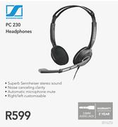 PC 230 Headphones