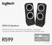 Logitech Z200 2.0 Speakers