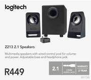Logitech Z213 2.1 Speakers
