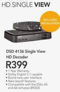 HD Single View DSD 4136 Single View HD Decoder