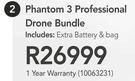 Dji Phantom 3 Professional Drone Bundle