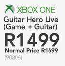 Xbox One Guitar Hero Live(Game+ Guitar)