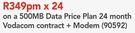 Dell Inspiron 3542 Notebook-On A 500MB Data Price Plan