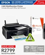 Epson L365 Multifunction Printer
