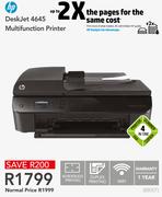 HP Deskjet 4645 Multifunction Printer